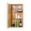 Armoire à pharmacie murale en verre / bois massif Arena