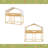 Twin Over Twin Wood Bunk Bed With Tent-645935716