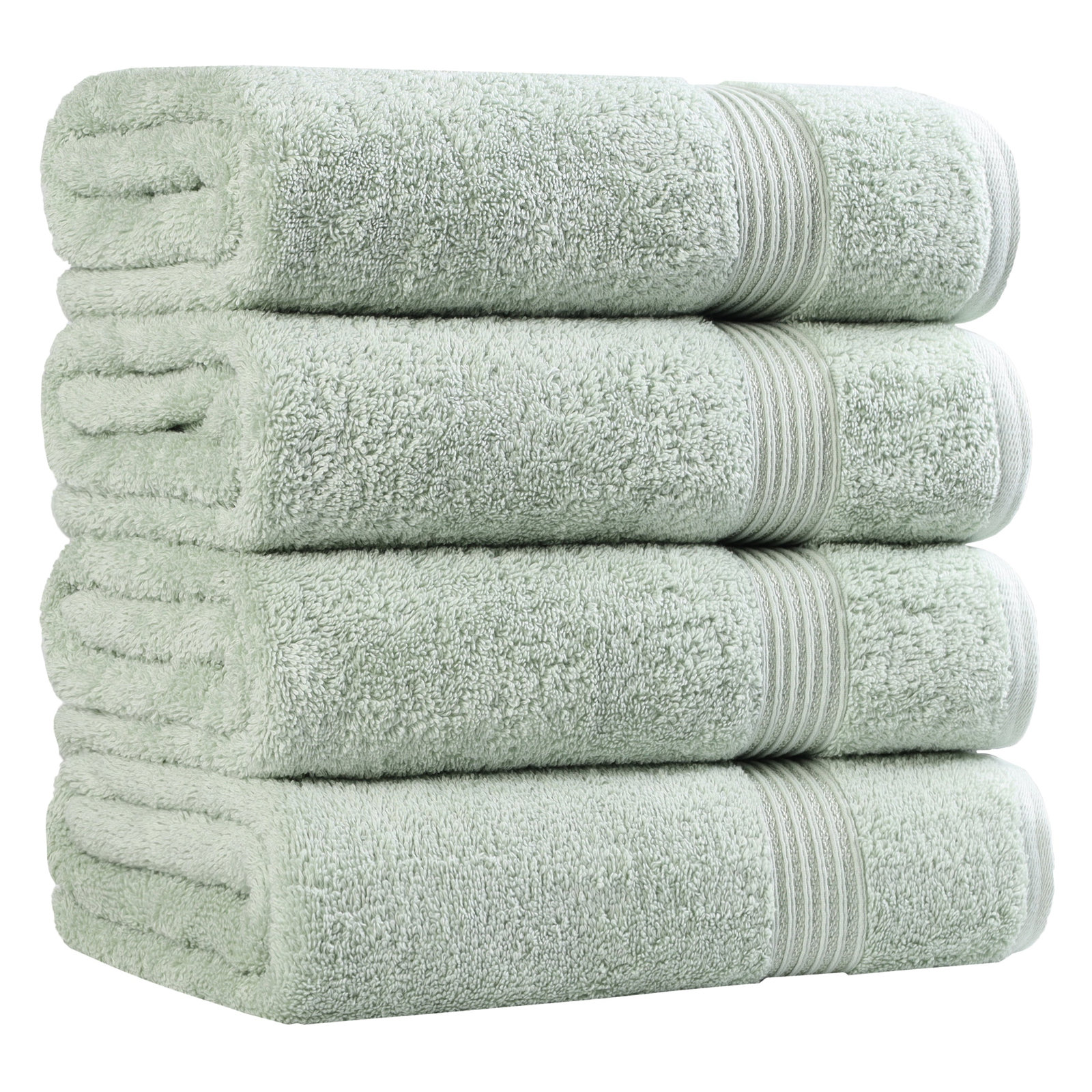 Oleg Egyptian Cotton Bath Towel, Sage