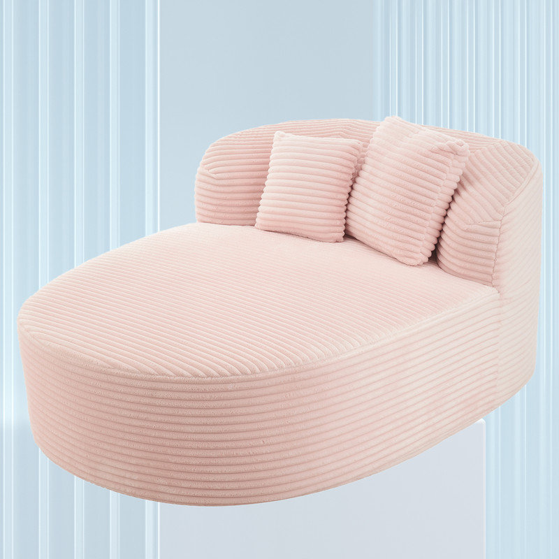 Causeuse-lit 51,6 po, Rose