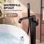 Robinet de baignoire sur pied à poignée simple avec douchette sur pied Waterfall-69477274