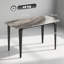 HOMCOM Dining Table for 4 Modern Kitchen Table 130W x 70D x 75H cm-656334151