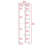 Urano Mirror Door Linen Cabinet with Open & Closed Shelving-1148935094