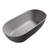 Spacious, 63-Inch, Solid Surface, Freestanding, Soaking Bathtub, Matte Grey, Approved, Center Drain 63" Surface Freestanding Grey Overflow And Drain, Comfortable Relaxation
