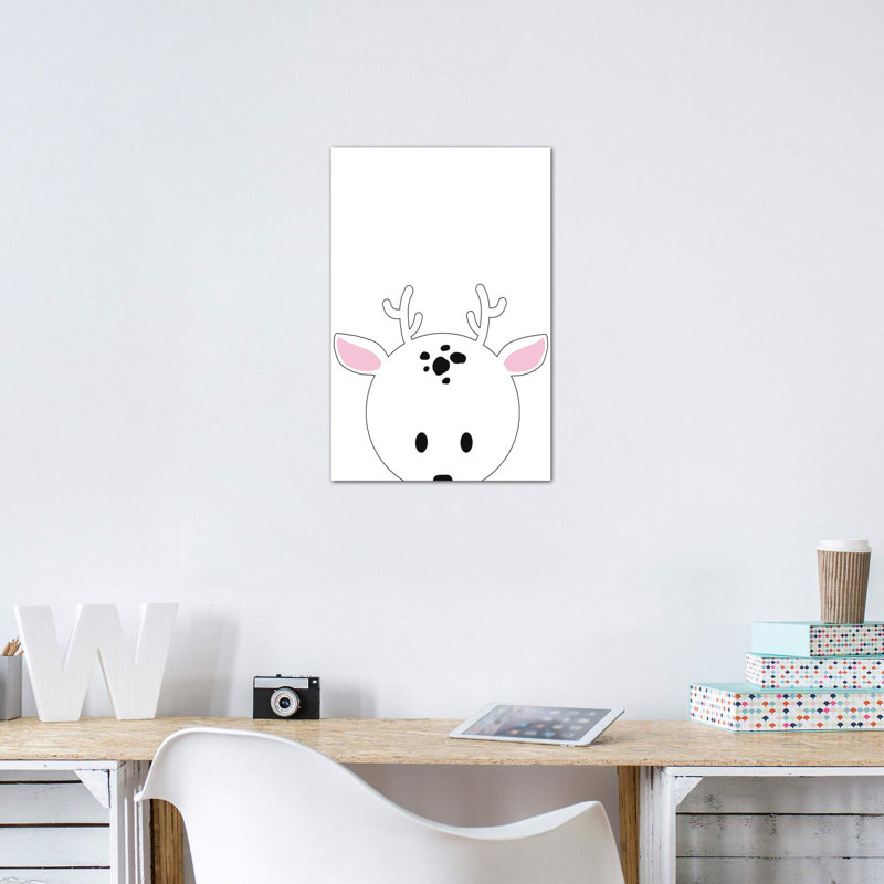 Art peekaboo i, Toile tendue, H 12 po x l 8 po x P 0,75 po
