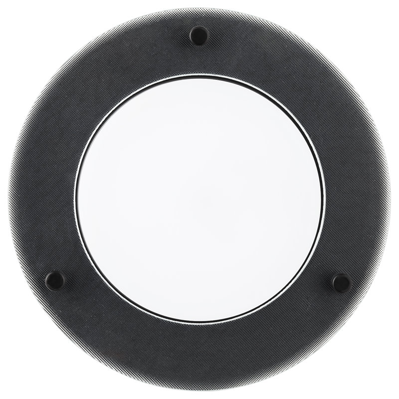 Beachley LED Flush Mount, Black, 4000