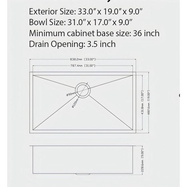 Dimensions du produit