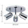 Auer 3-Light 21.5cm Ceiling Spotlight