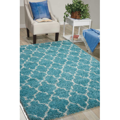 Tapis marocain à poils longs Sigrid