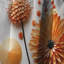 Rideau occultant coloré Mid-Century Mid-Century Botanicals II - 1 panneau coloré-107824556