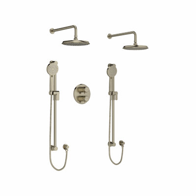 Pressure Balanced Complete Shower System with Rough-in Valve
