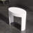 Freestanding Shower Seat Solid Surface Shower Stool