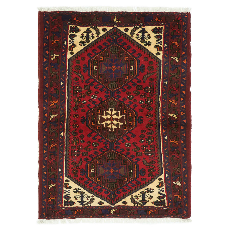 Tapis rouge Andelz 3 pi 4 po x 4 pi 6 po