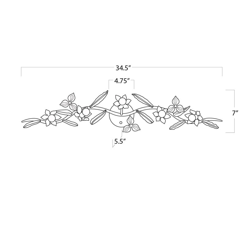 Trillium Sconce