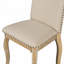 Chaises de salle à manger rembourrées en bois Fabirc-556127051
