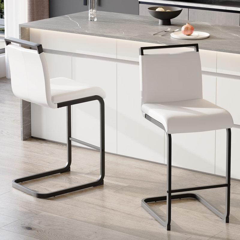 Tabouret de comptoir 25 po Meleigha, 2, Beige