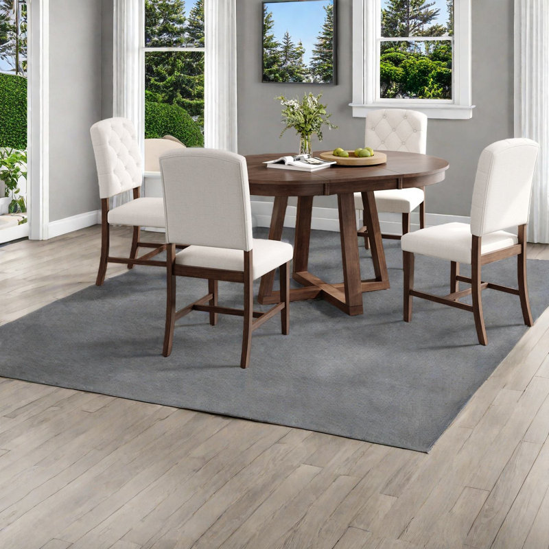 Ensembles de table de salle à manger (doit inclure la table et la chaise), maison en bois extensible