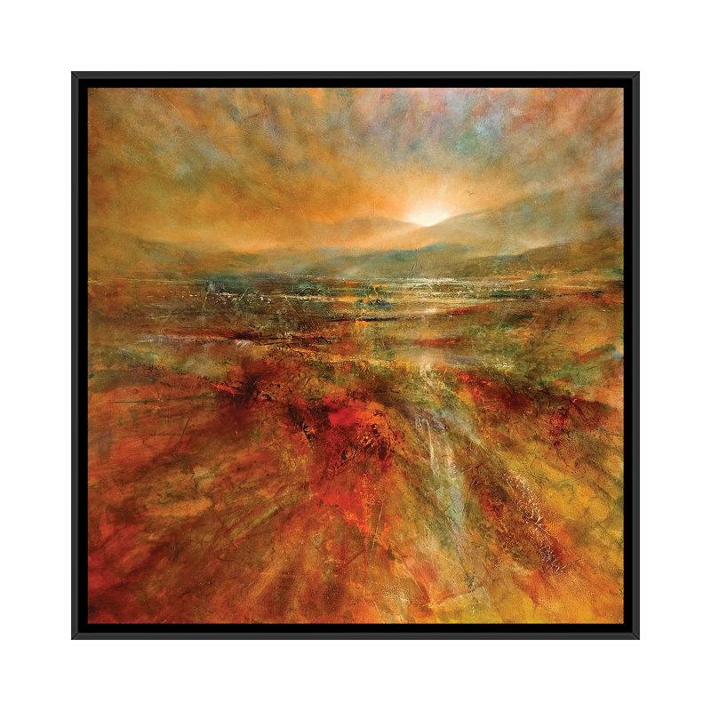 Sunrise by Annette Schmucker - Floater Frame Print on Canvas