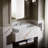 Vox Rectangle Vessel Bathroom Sink with Single Faucet Hole