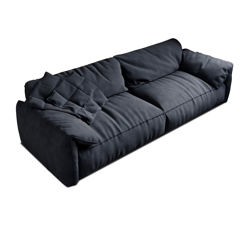 Coussin de canapé modulaire en polyester bleu Fourseat, 31.5" H x 109.45" W x 41.34" D, Blue