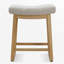 Tabouret de bar 24,4 po à hauteur de comptoir avec structure en bois massif-339418482
