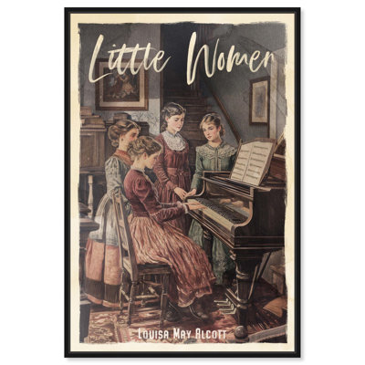 «Little Women» sur toile, livres célèbres par Art Remedy