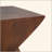 MGO Side Table With Twisted Hourglass Design For Indoor And Outdoor Use, Durable And Compact-1534490625