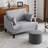 Upholstered Pouf 17.7"x17.7"x13.8"-1069679526