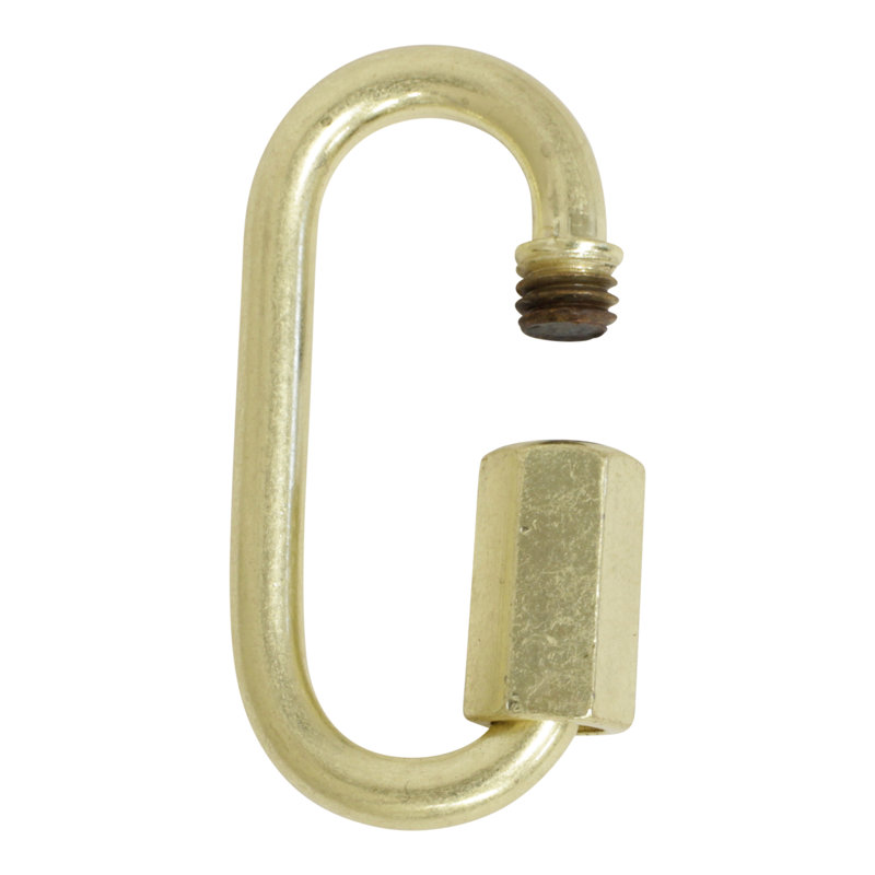 Verrouillage à vis fileté (2 pièces), Jaune, H 1,57 po x l 0,79 po x P 0,16 po