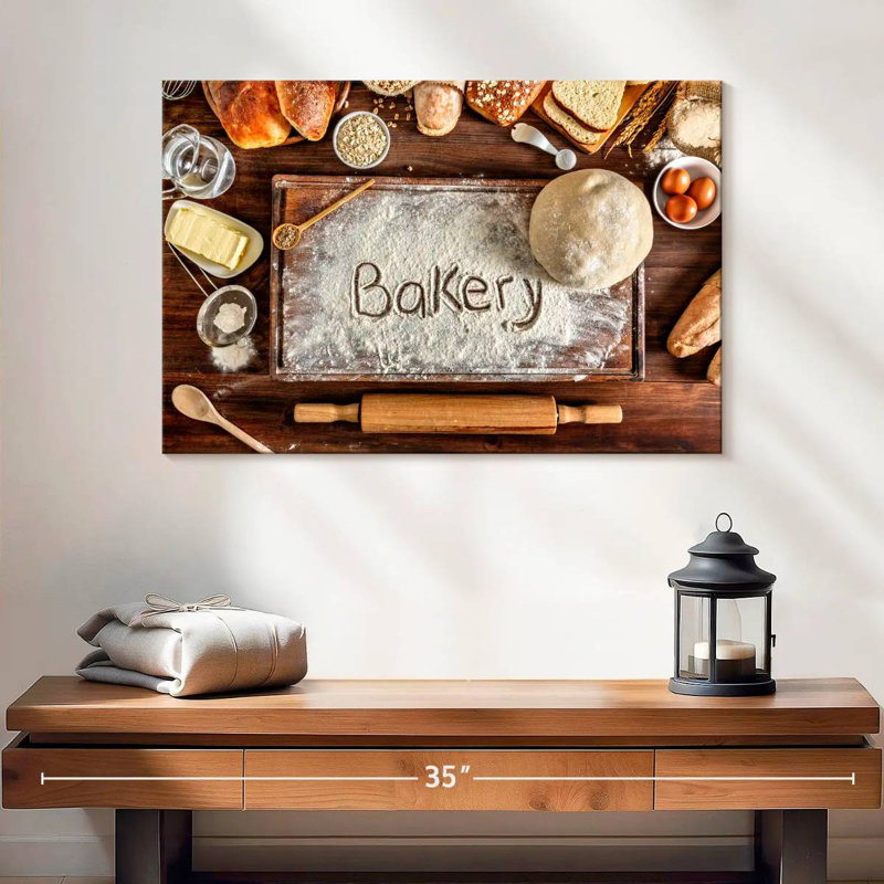 Bakery Baking, 16" H x 24" W