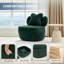 Upholstered Swivel Lounge Chair-1419571687