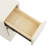 Bedside Table With Three Drawers(15.75*7.87*22.83 In)-1430746676