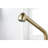 Single Pull-Out Faucet With Dual Spray In Spot Gold Stainless Steel For Utility Sink, High Nozzle 360 Rotation, Dirt And Rust, Easy Maintenance Use, To Maintain