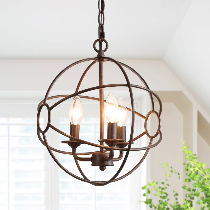 Luminaire suspendu sphère 3 lumières Ensembles