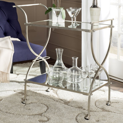 Oxendine Metal Bar Cart