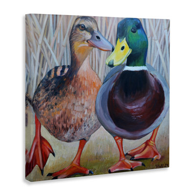 Canard colvert et canards bruns, conception de Violeta Vollmer