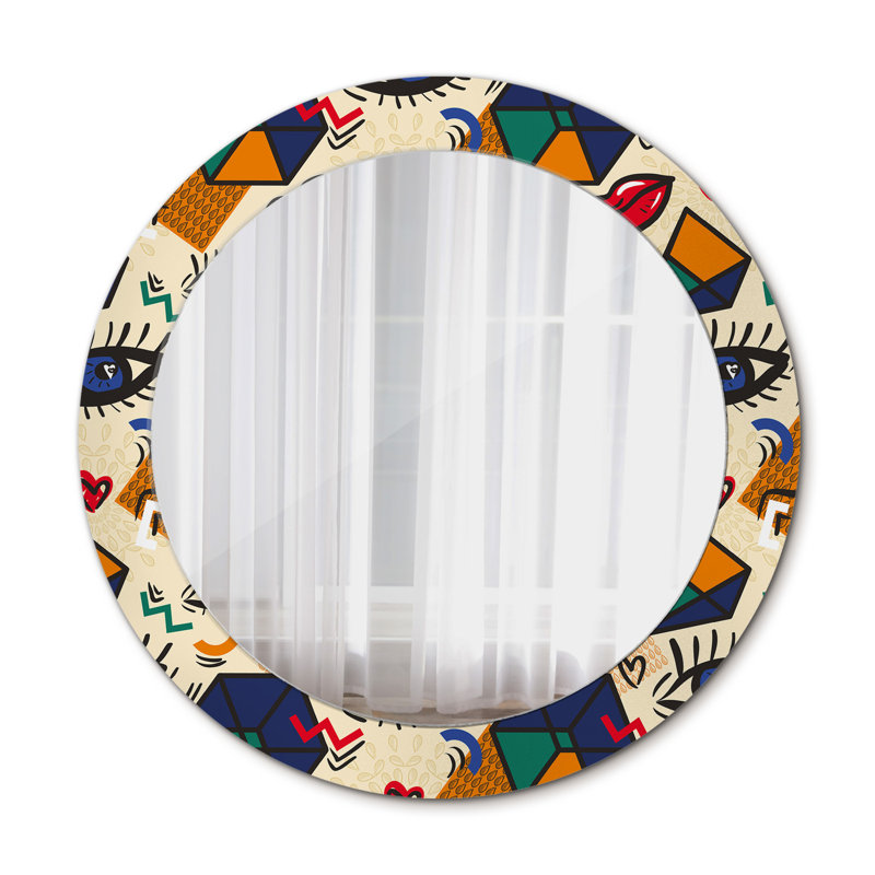 Huldar Glass Flat Wall Mirror