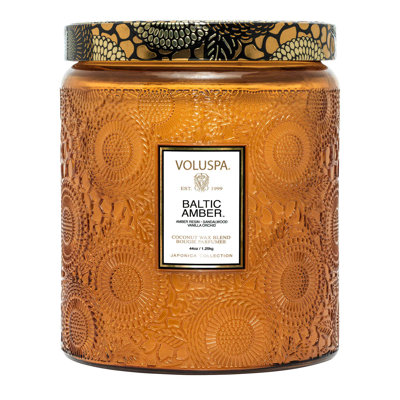 Baltic Amber Luxe Jar Candle