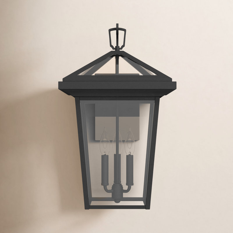 Lalla Wall Light, Museum Black, 2 Lights, 14" H x 8" W x 9" D