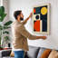 Balance Geometric - Wrapped Canvas-131763538-131763541