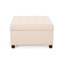 In Wheat - Soft Upholstery, Design, Birch Legs Dark Brown, 30,21 po x 18,45 po pour les pieds en tissu brun, 31 x 31 x 18,6, espace de rangement-380263721
