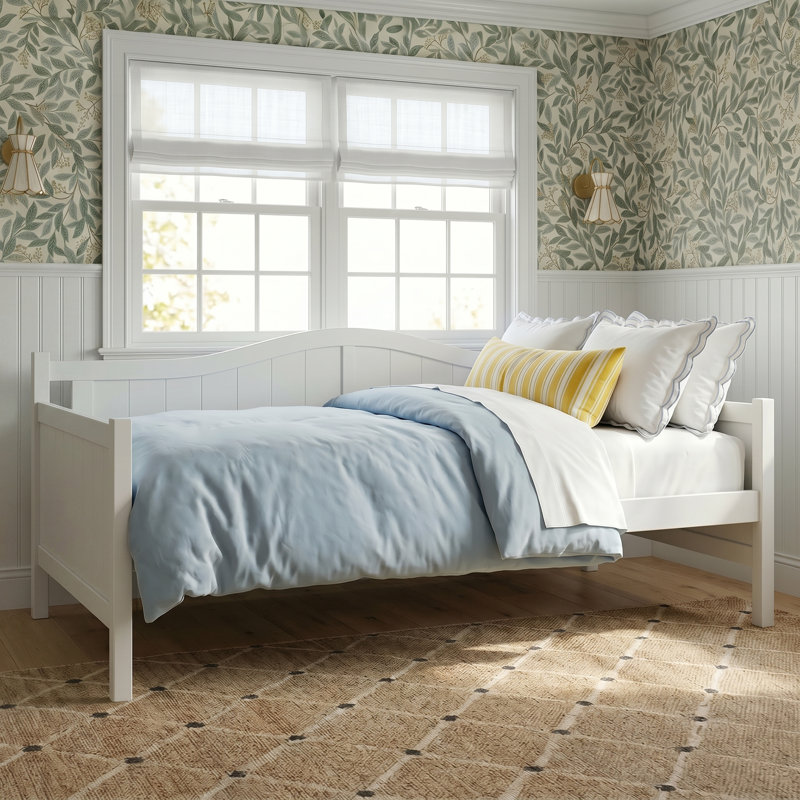 Boden Wood Twin Daybed, Off White