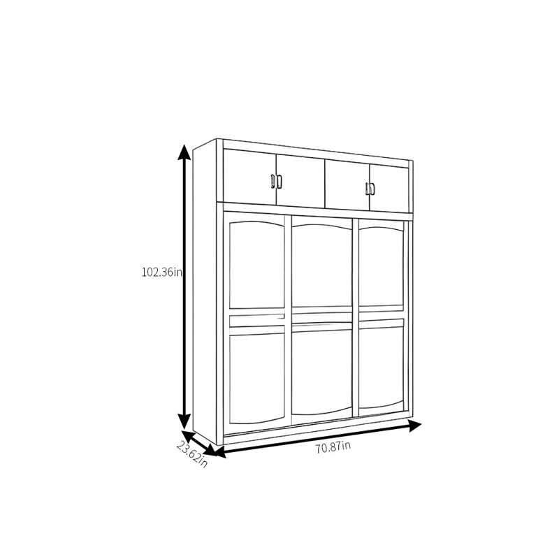 Garde-robe classique classique riche