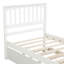 Lit plateforme simple avec lit gigogne-124917952