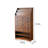 Simple Walnut Solid Wood Pine Accent Chest.