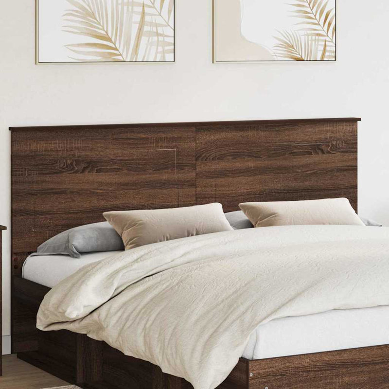 Headboard, Brown Oak, King