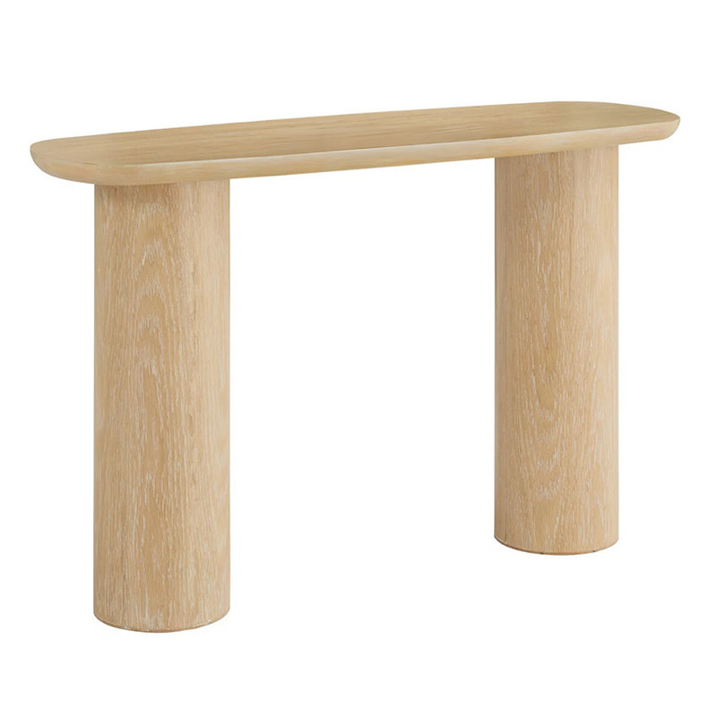 Console simple de style nordique, H 29,5 po x l 47,2 po x P 15 po