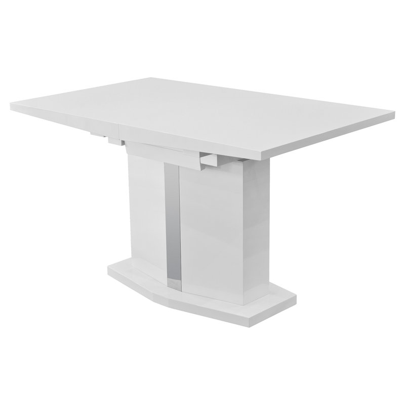 Spofford 6 - Person Butterfly Leaf Dining Set, Grey, White