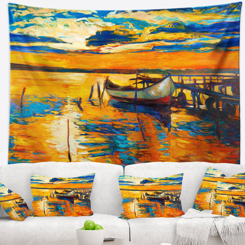 Polyester Tapestry, 68" H x 80" W