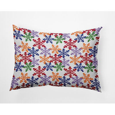 Coussin décoratif en polyester géométrique